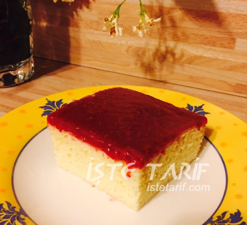 Frambuaz soslu Cheesecake Frambuaz soslu Cheesecake