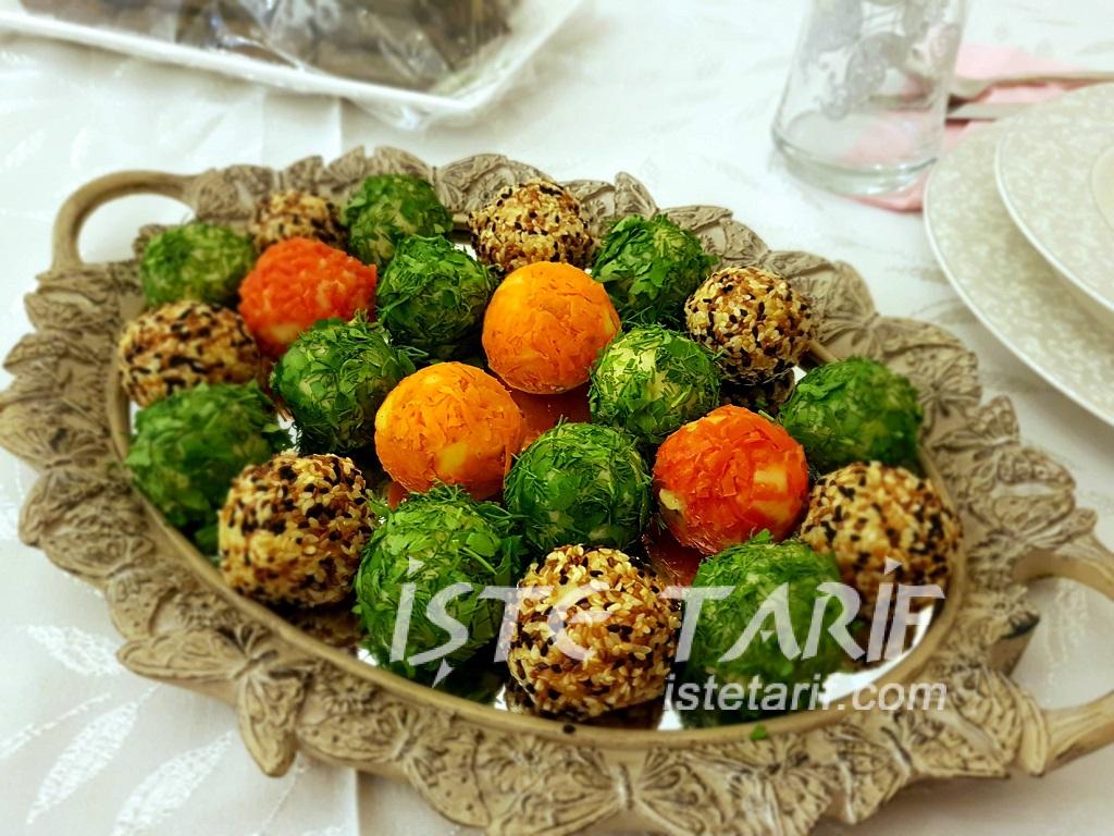 Renkli Harika Patates Topları Tarifi Renkli Harika Patates Topları Tarifi